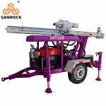 Trailer Mounted Water Well Drilling Machine Portable Hydraulic Water Well