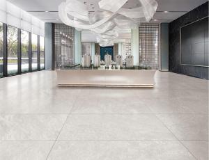 China SGS Homogeneous Rustic Porcelain Floor Tiles , Non Slip 10mm Vitrified Glazed Tiles wholesale