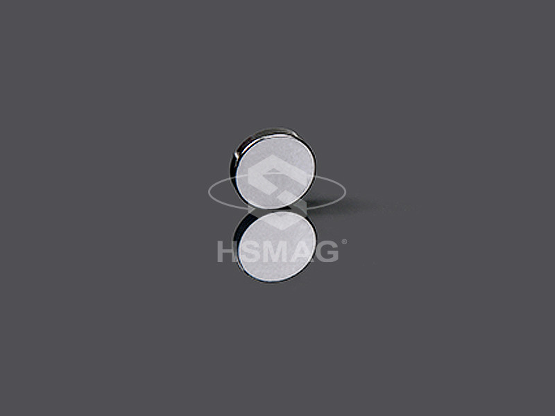 Durable Custom SmCo5 Magnet Disc Block Silver Corrosion Resistance