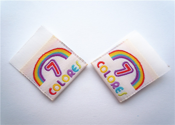 2016 Eco-Friendly Washablewoven label personalized name stickers for kids