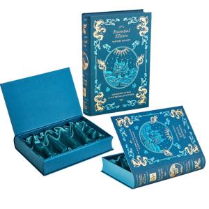 China Recycled Rigid Magnetic Closure Storage Box Hollow Faux Fake Book Shaped wholesale