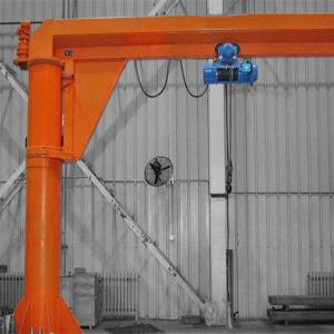 China Remote Control Floor Mounted Jib Crane Electric Hoist For Workshop wholesale