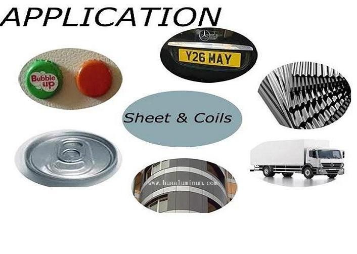 RoHS Red 1300mm Wide Coated Aluminium Coil With Brushed Surface