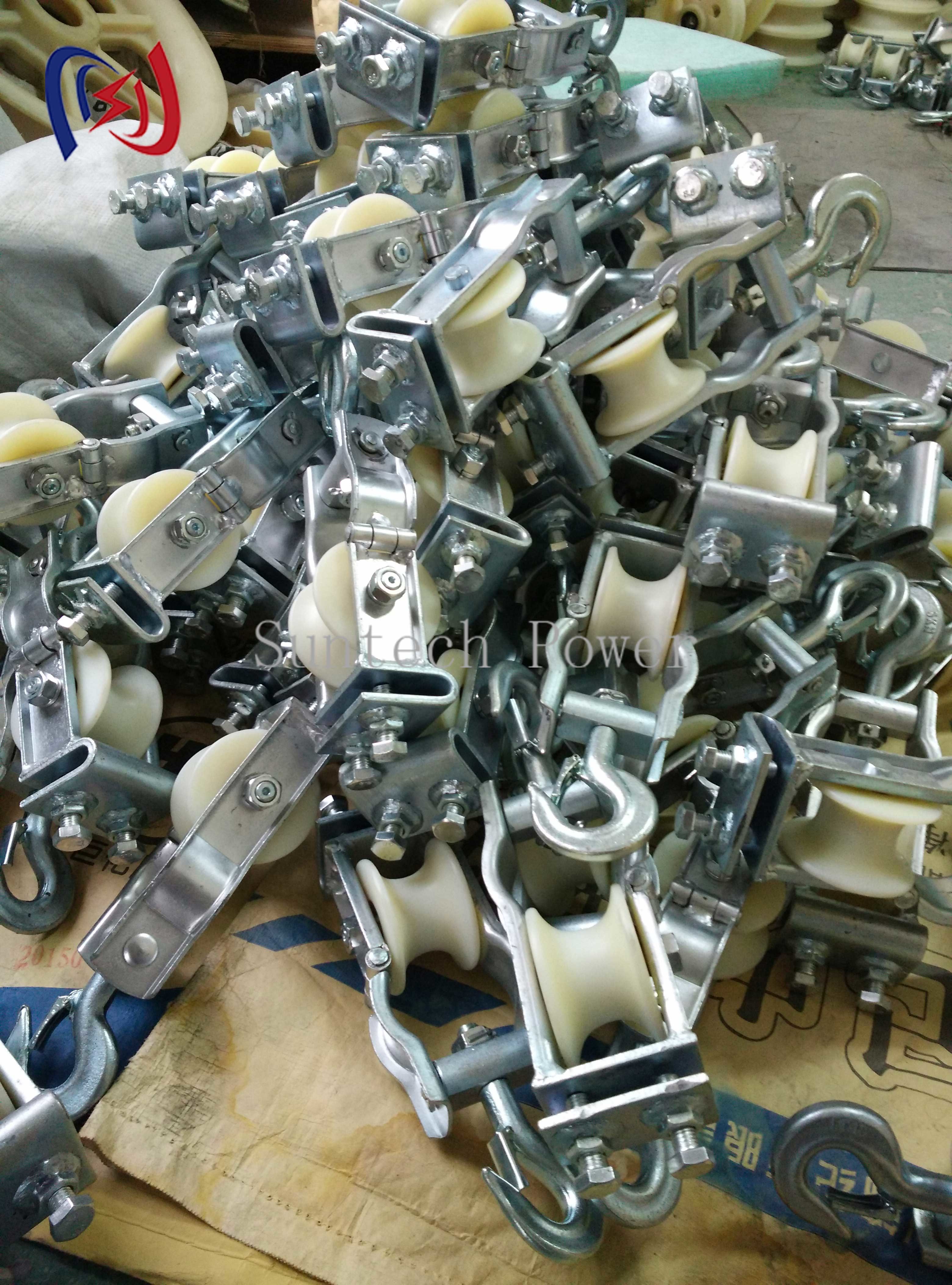 Transmission Line Stringing Tools Trustworthy Stringing Blocks Conductor Grippers Inspection Trolleys