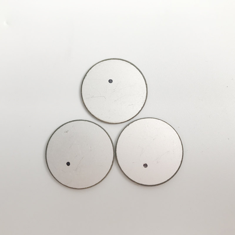 35mm piezo disc pzt-4/pzt-8 with piezoelectric disc type element