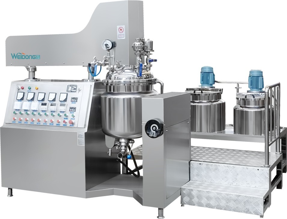 500-5000KG Liquid Mixer Agitator With Steam Electric Hot Oil Heating 1 Year Warranty