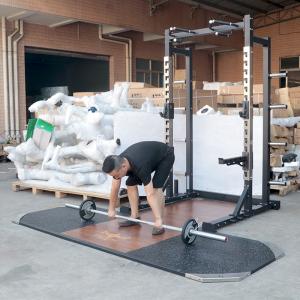 China Home Squat Rack Weightlifting Fitness Equipment Height Adjustment wholesale