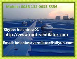 China 680mm Roof turbo ventilators for warehouse stainless steel wholesale