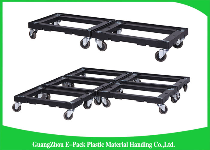 Platform Truck Plastic Moving Dolly With Strong ABS Construction PD Series