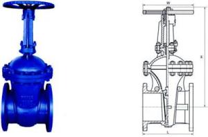 China Electric Actuated Water Cast Steel Gate Valve 150lb - 1500lb Pressure wholesale