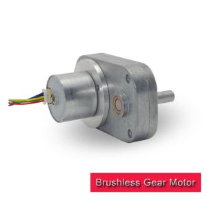 China 38GF2418 Small Brushless DC Motor , L Shape Spur Gearbox 12v Brushless Motor wholesale