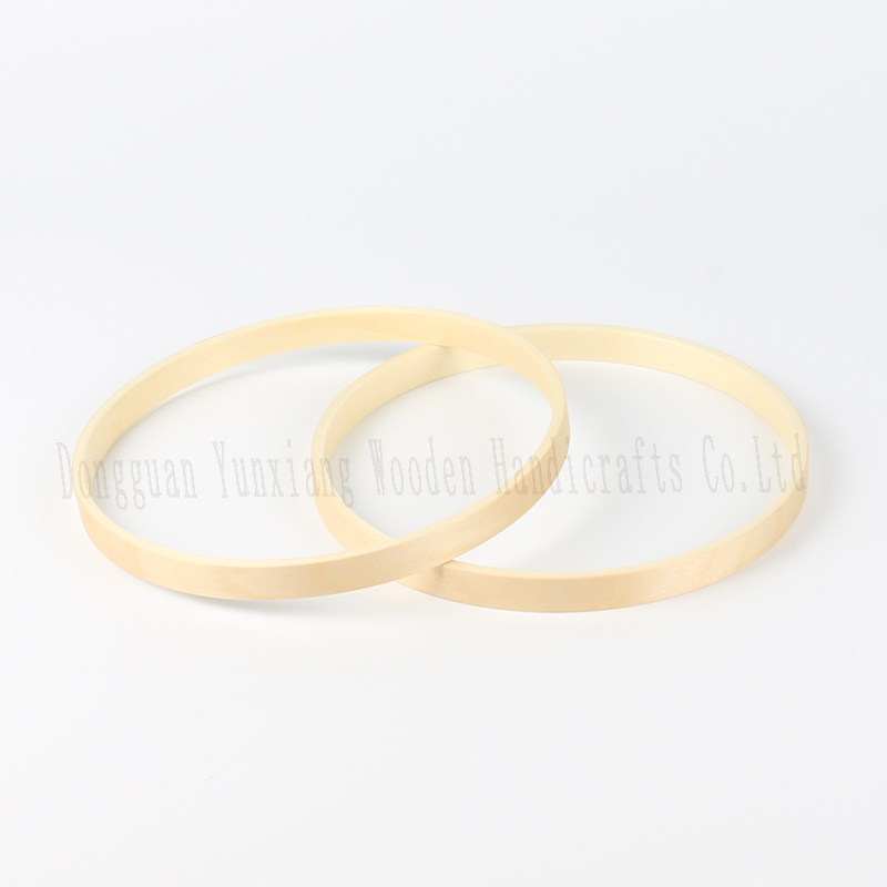 Wooden Floral Hoops, Wooden Wreath Rings for Making Wedding Wreath Decor and Wall Hanging Crafts