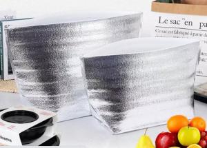 China 40*50cm Flat Mouth Thermal Delivery Packaging Aluminium Foil Insulation Bag wholesale
