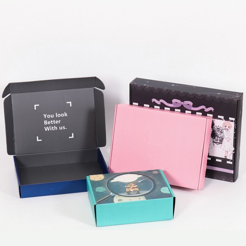 Custom Shipping Boxes for Packaging, Corrugated Cardboard Paper Gift Carton Box