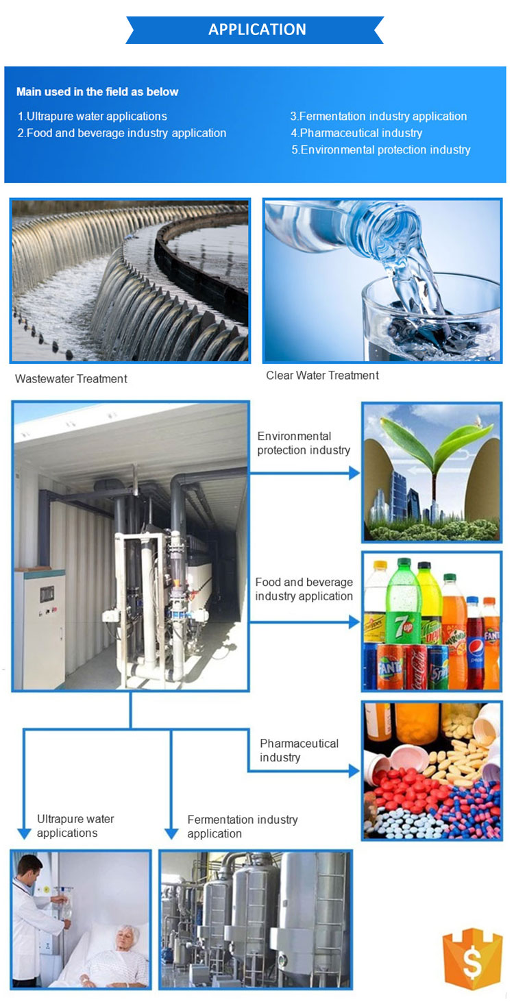Wastewater Recycling 150L/H Ultrafiltration Membrane
