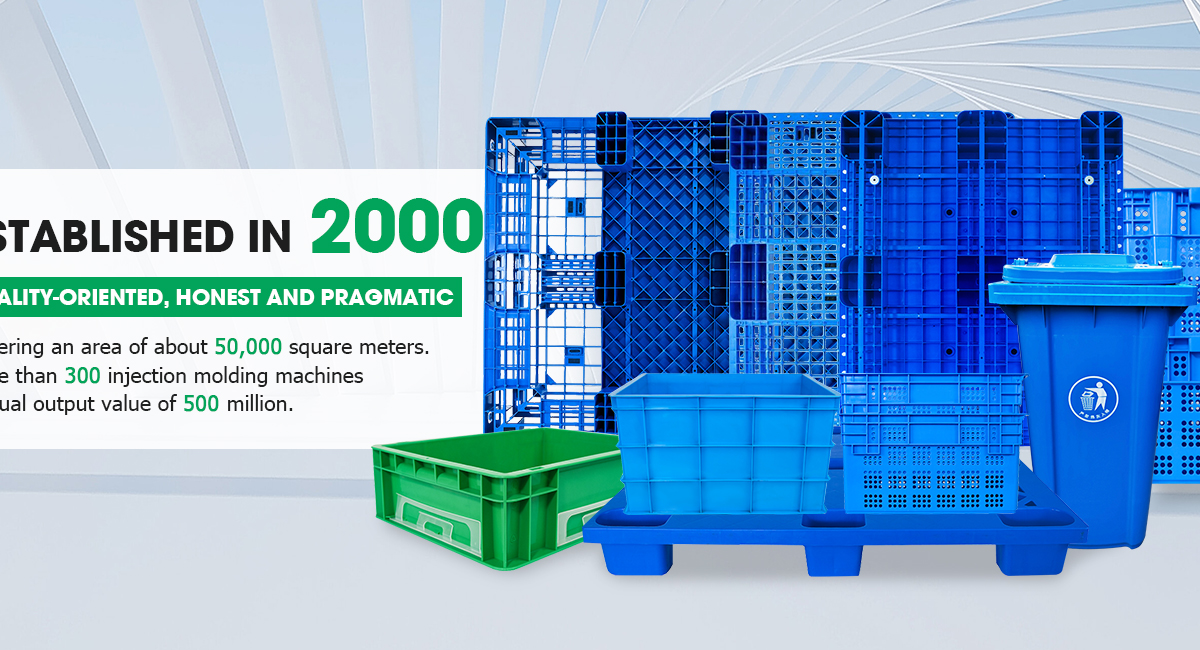 Plastic Moving Crate With Lid for Vegetable and Fruit in PP Blue Material