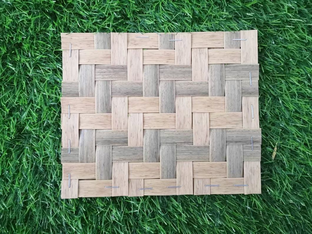 Hot Sales Artificial Bamboo Braided Mat for Decoration