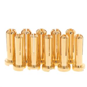 China 4/5mm Bullet Banana Plug Connector Male Female Gold Plated For RC Battery Part wholesale