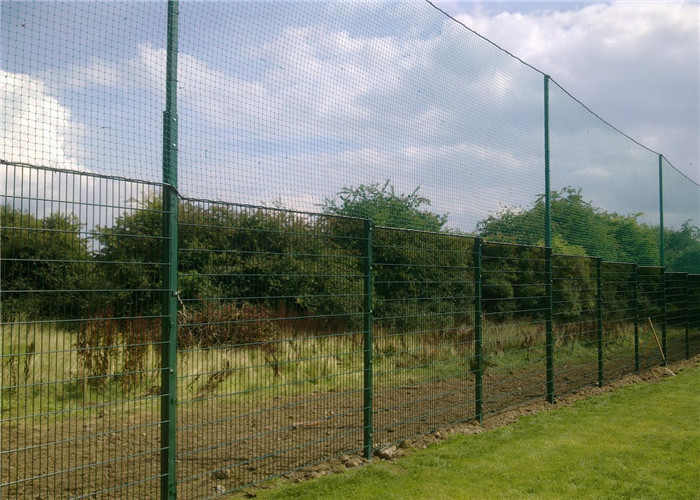 High Security Double Wire Welded Fence Hot Dipped Galvanized 868 Fence