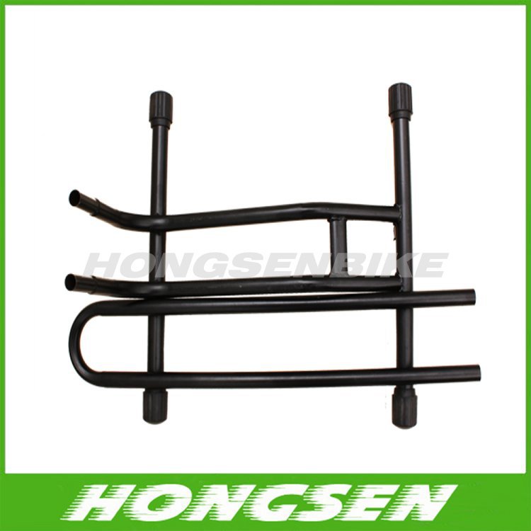 L shaped mountain bike parking Round feet bracket/rack