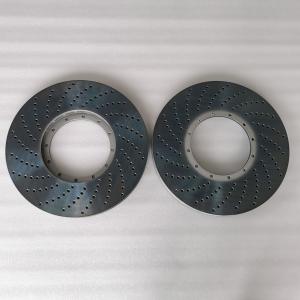 China Car Parts 2pcs Brake Disc 410*36mm Drilled Slot Plating wholesale