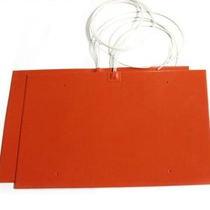 China 300x2500mm Flexible Heaters Silicone Rubber Pad 240 Volt 1500w wholesale