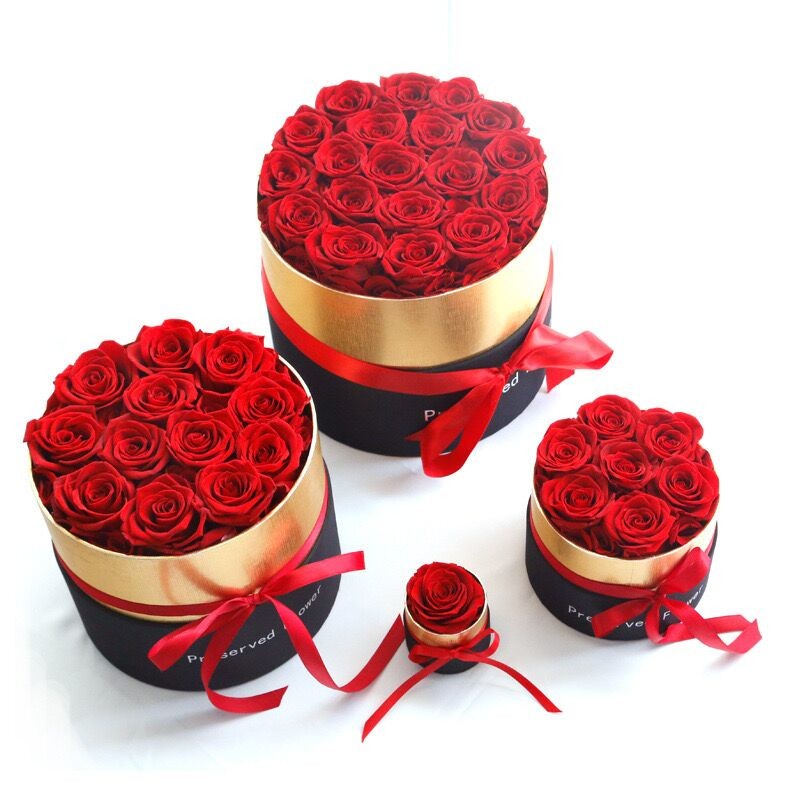 Valentines day gifts 2020 preserved roses Eternal Preserved Flower forever rose for san valentin decorations wedding fav
