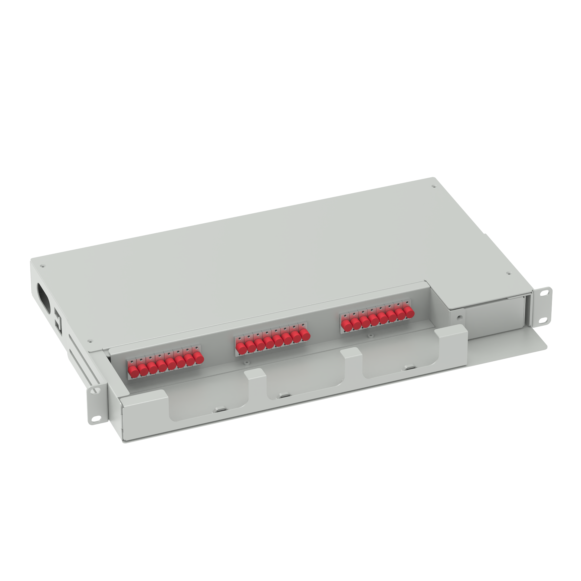 Sub Optic Distribution Frame for Best 24 Cores FC UPC Type 19 Inch Swing Patch Panel