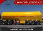 45000-50000 Litres 3 Axle Semi Trailer , Oil Tanker Vehicle CE Certified