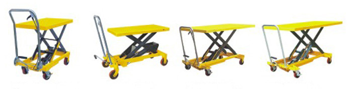 Ageing Resistance Heavy Duty Lift Table , Extra Large Plate Scissor Lift Work Table