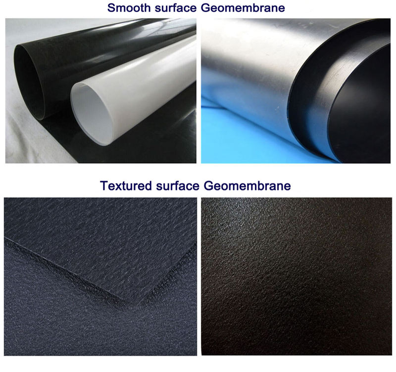 ISO9001 Geomembrana HDPE 40 Mils Water Reservoir Heavy Duty Pond Liner