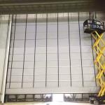 304 Stainless Steel / Aluminum Exterior High Speed Shutter Door 8000mm*8000mm