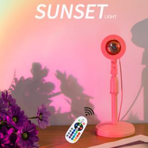 China USB Charging 180 Degree Rotation Sunset Rainbow Lamp wholesale