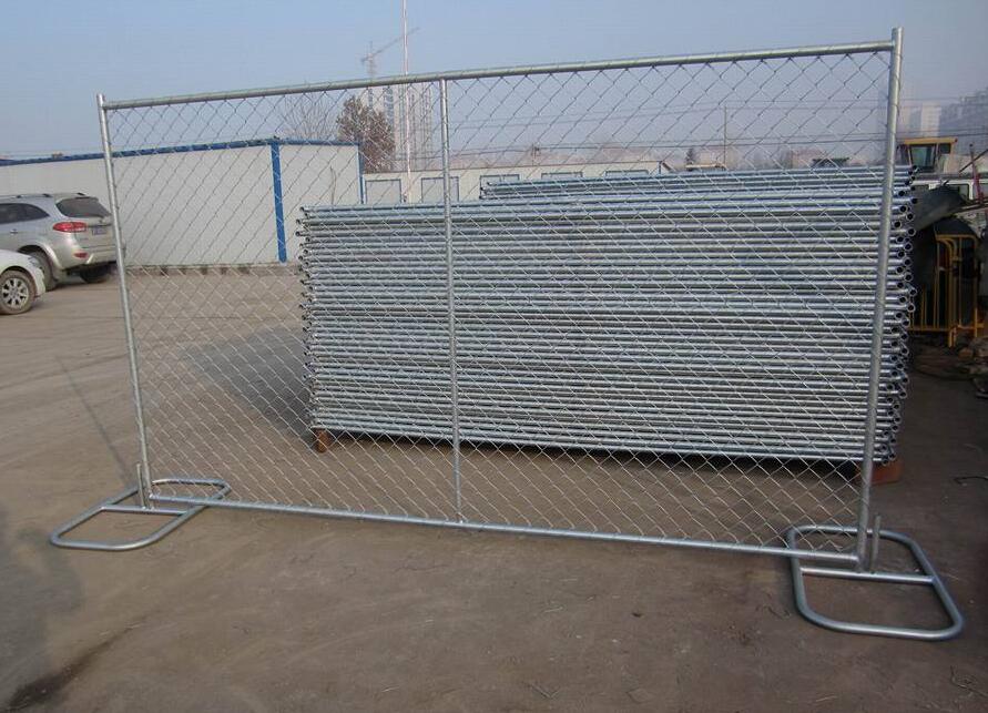 temporary chain link fence panels