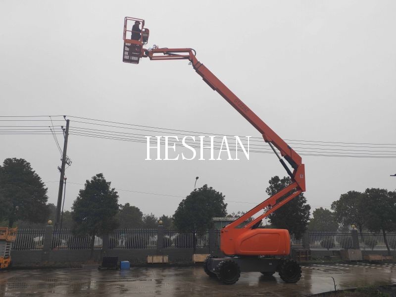Gtbzz 12m 14m 16m Telescopic Boom Portable Articulated Arm Boom Manlift
