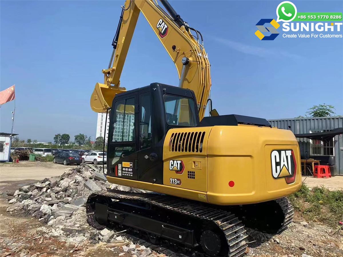 Caterpillar Cat313GC the Best of Cost Performance Cat 313GC 313d Cat313c Used Excavator for Sale in Shanghai