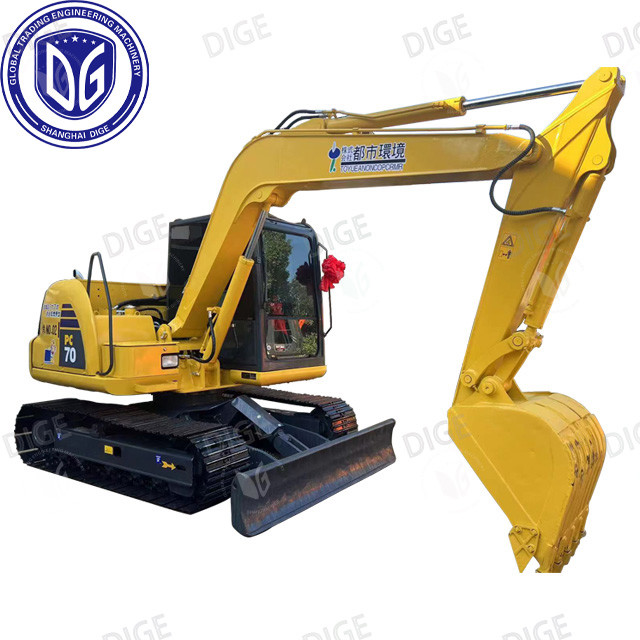 Origin Japan PC70 Used Komatsu Excavator PC70 Excavator Secondhand Komatsu Excavator PC70