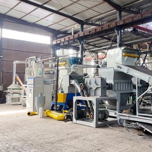 Green Energy Solar Panel Recycling Plant For Photovoltaic Panels