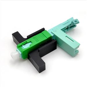China Single Mode Fiber SC Connector FTTH SC APC Fiber Connector wholesale