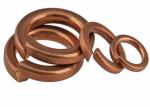 M5 M6 M7 Red Copper Spring Lock Washer DIN127