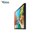 Wall Mounted Outdoor Digital Advertising Display White / Black / Silver Color