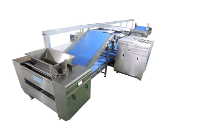 Width 1200mm Complete Hard Biscuit Cookies Production Line 100~250kgs/H