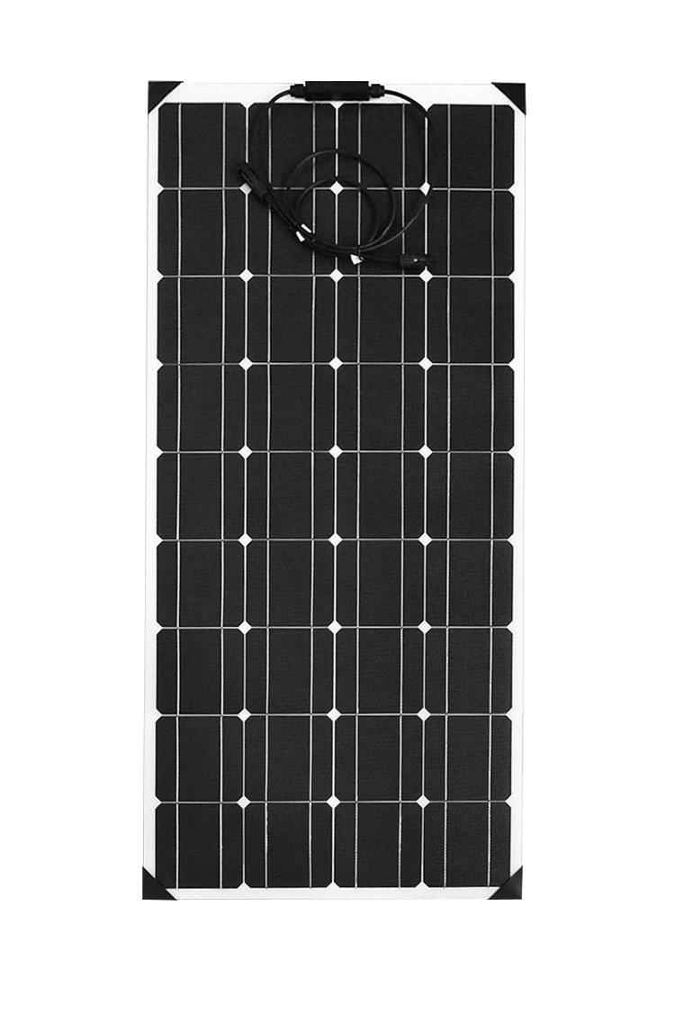 Customized ETFE Sunpower Thin Film Pv Solar Panels Portable 100w 5 Years Warranty
