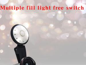 China Optical Glass Lens For Close Up Photography 16mm 2 In1 Fill Light Phone Lens Kit With Clip wholesale