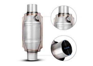 China 2.13&quot; Inlet Outlet 3 Way Universal Catalytic Converter OBD I OBD-II wholesale