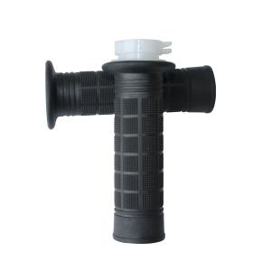 China Black Motorcycle Spare Parts 30mm Left And Right Dirt Bike Hand Grips wholesale