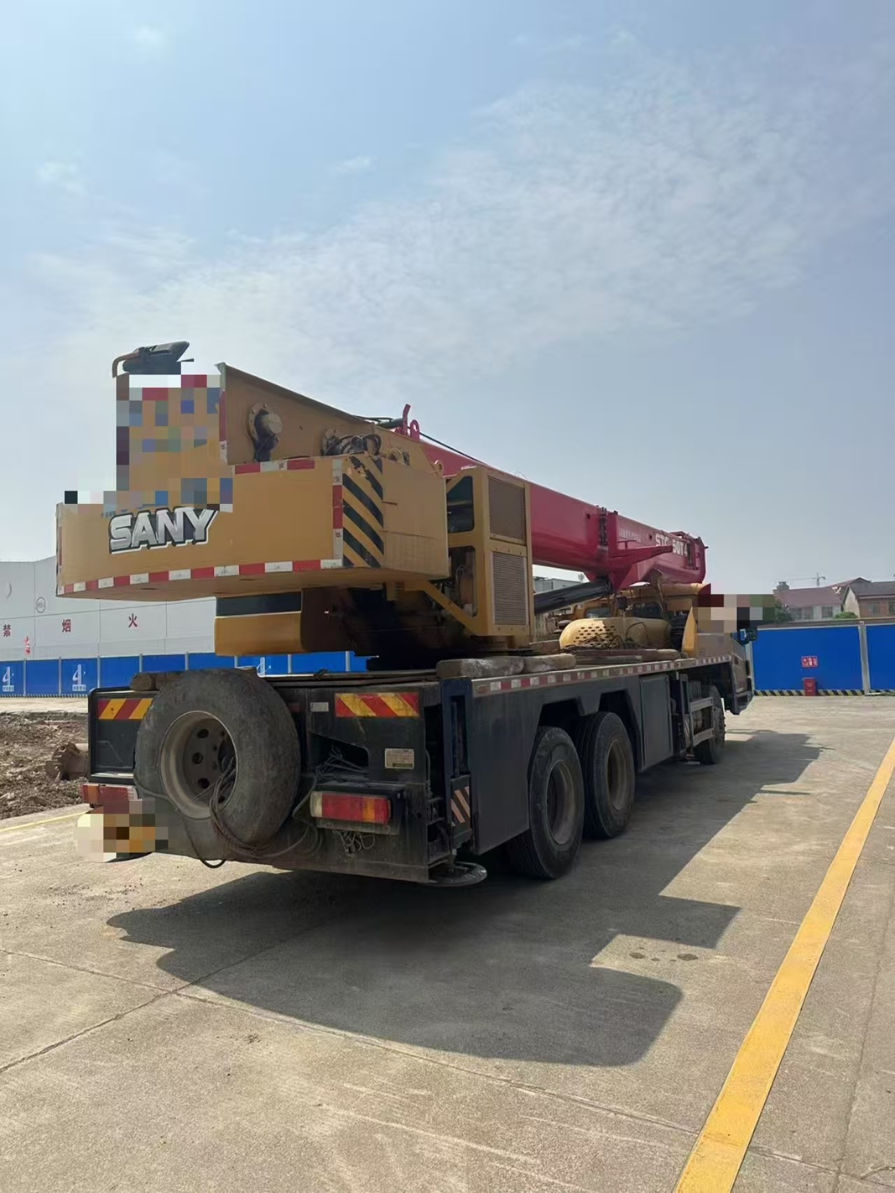 China Construction Lifting Equipment Cranes Hydraulic Truck Mounted Used SA NY STC250T4 25t Mobile Truck Cranes Price for Sale