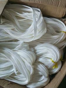 China Heat Insulation High Silica 120mm Fiber Braided Sleeve wholesale