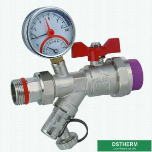 China PPR Single Male Union Butterfly Handle Check Valve wholesale