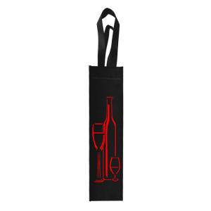China Recycled PP Non Woven Wine Bags 50gsm Printed Wine Bottle Gift Bags wholesale